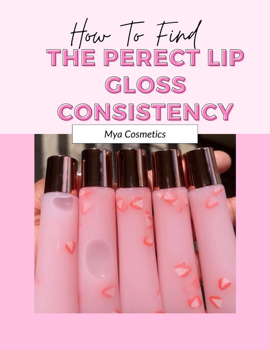 Finding The Perfect Lipgloss Consistency